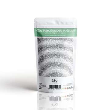 Aloe Vera Powder Organic 200:1 Concentration - 50g