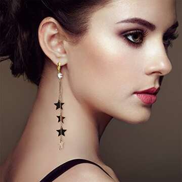 18 Pieces Clip-on Earrings Converter Components with Post for Non-Pierced Ears and Comfort Earring Pads