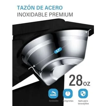 Vantic Adjustable Elevated Dog Bowls with Stainless Steel Dishes