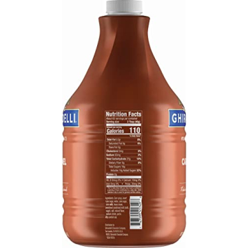 Ghirardelli Creamy Caramel Sauce, 90.4 Ounces - Elevate Desserts and Coffee