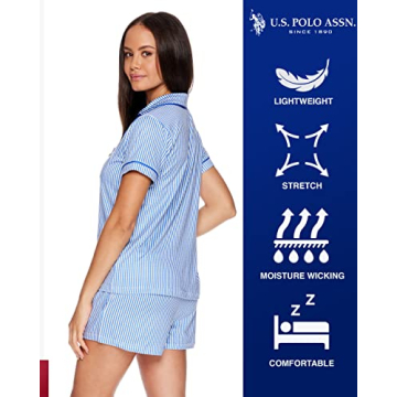Stylish U.S. Polo Assn. Summer Pajama Set for Women