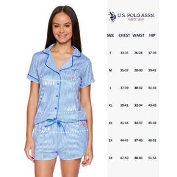 Stylish U.S. Polo Assn. Summer Pajama Set for Women