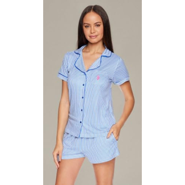 Stylish U.S. Polo Assn. Summer Pajama Set for Women