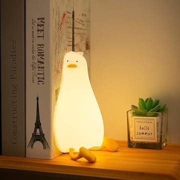 HAPPYBAG Dimmable Duck Night Light for Nursery