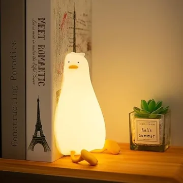 HAPPYBAG Dimmable Duck Night Light for Nursery