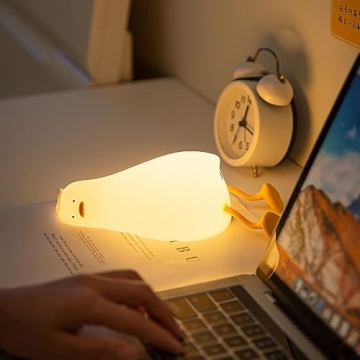 HAPPYBAG Dimmable Duck Night Light for Nursery
