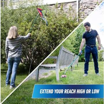 Unger Professional 36” Nifty Nabber – Reacher Grabber Tool & Trash Picker, Built-In Magnet & Erg...