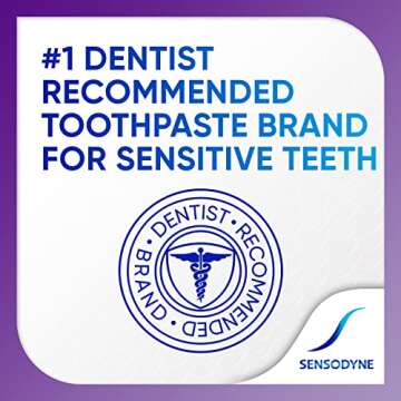 Sensodyne Rapid Relief Sensitive Toothpaste, Cavity Prevention and Sensitive Teeth Treatment - 3.4 O...