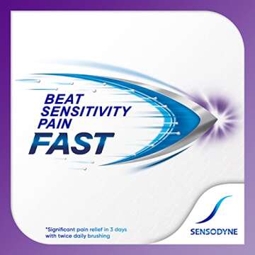 Sensodyne Rapid Relief Sensitive Toothpaste, Cavity Prevention and Sensitive Teeth Treatment - 3.4 Ounces