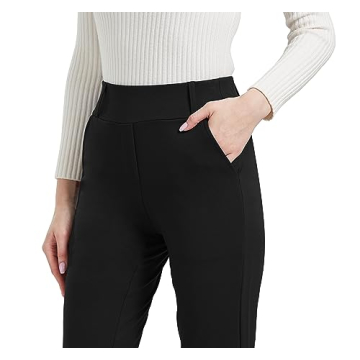 V VOCNI Women's Boot Cut Office Pants with Pockets