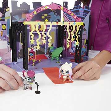 Littlest Pet Shop Backstage Style Set for Creative Play