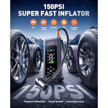 JOLTEKON Car Battery Jump Starter and Air Compressor