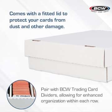 BCW Monster Box for Trading Card Storage | Holds 3200 Cards