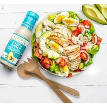 Primal Kitchen Ranch Salad Dressing & Marinade made with Avocado Oil, Whole30 Approved, Paleo Friendly, and Keto Certified, 8 Fluid Ounces