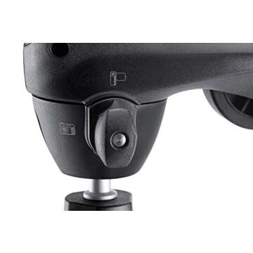 Manfrotto Compact Action Aluminium Tripod with Hybrid Head forEntry-Level DSLRs, Mirrorless up to 1.5kg Black