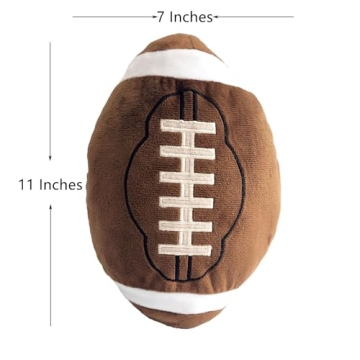 Soft Football Plush Pillow for Kids and Decor