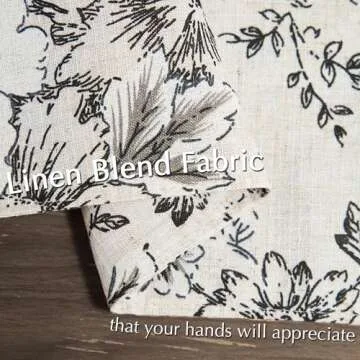 JINCHAN Floral Placemats Set of 4 Perfect for Dining