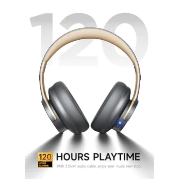 Picun B8 Bluetooth Headphones 120H Playtime 3 EQ Modes