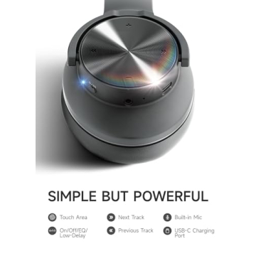 Picun B8 Bluetooth Headphones 120H Playtime 3 EQ Modes