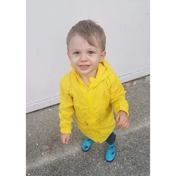 Cute Duck Toddler Raincoat Waterproof Yellow 4T