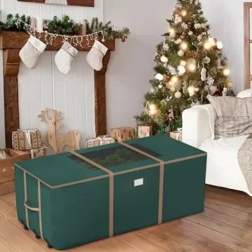 Durable Rolling Christmas Tree Storage Bag for 12ft Trees