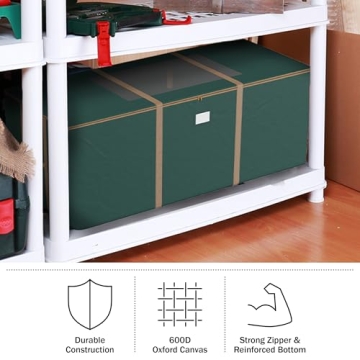 Durable Rolling Christmas Tree Storage Bag for 12ft Trees