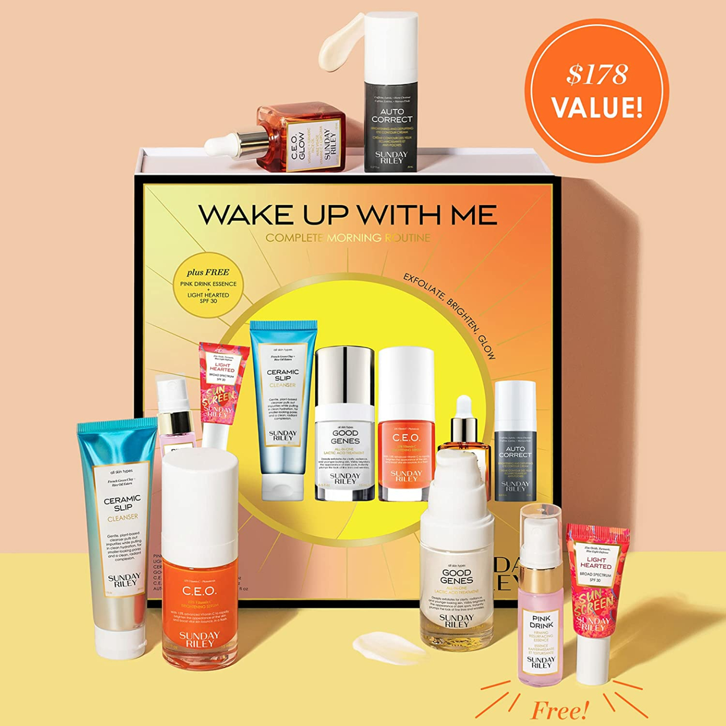 Brightening Skincare Set by Sunday Riley - Radiance