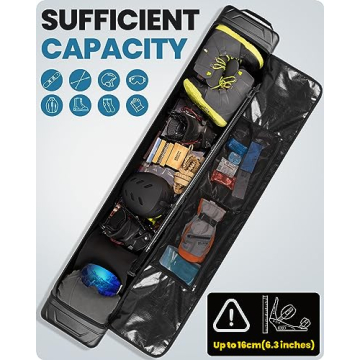 OutdoorMaster Snowboard Travel Bag with Durable Protection