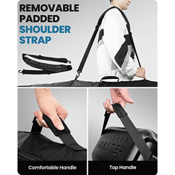 OutdoorMaster Snowboard Travel Bag with Durable Protection