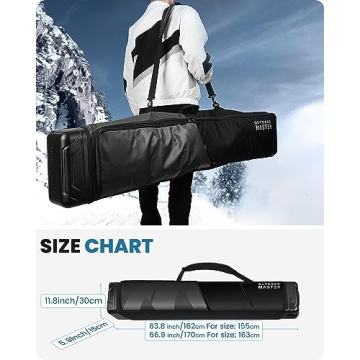 OutdoorMaster Snowboard Travel Bag with Durable Protection