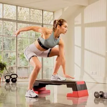 Reebok Adjustable Step Platform for HIIT and Cardio Workouts