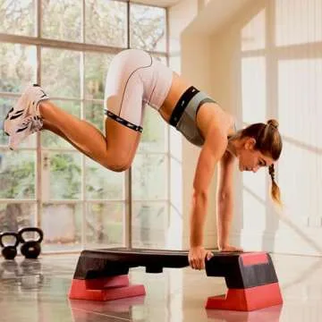 Reebok Adjustable Step Platform for HIIT and Cardio Workouts
