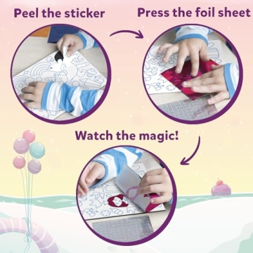 Foil Fun Unicorns & Princesses Art Kit for Kids