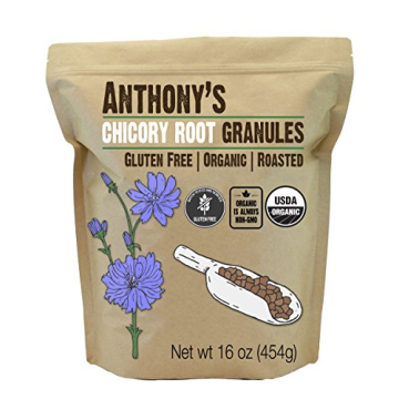 Anthony's Organic Roasted Chicory Root Granules, 1 lb, Gluten Free, Non GMO, Caffeine Free, Keto Fri...