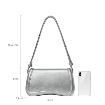 Chic Mini Silver Purse for Every Occasion