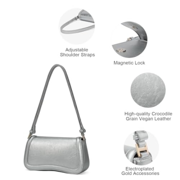 Chic Mini Silver Purse for Every Occasion