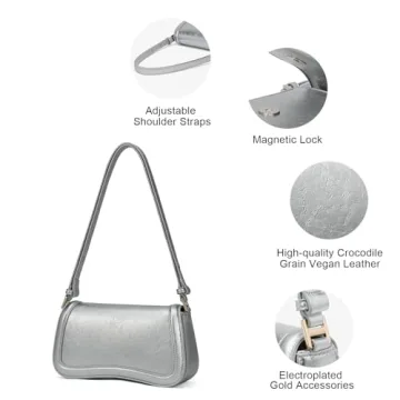 Chic Mini Silver Purse for Every Occasion