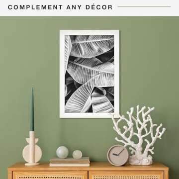 MCS Studio Gallery 11x17 White Woodgrain Photo Frame