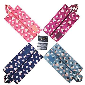 M-jump 4 Pack Travel Essentials Shoe Bags for Everyone