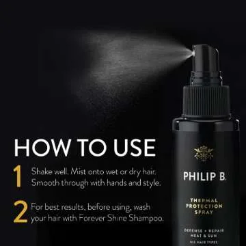 PHILIP B Thermal Protection Spray for Shine & Protection