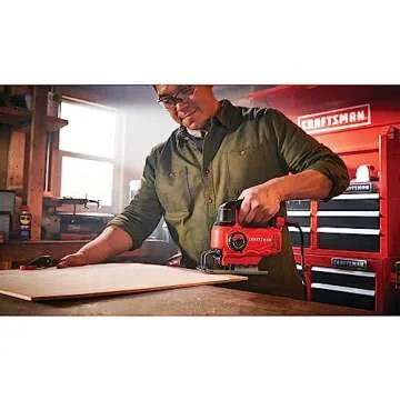 CRAFTSMAN Jig Saw, 4 Orbital Settings, Up to 3,000 SPM, 5 Amp, Corded (CMES610)