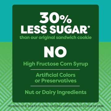 Glutino Mint Flavored Gluten Free Sandwich Cookies 10.5 oz