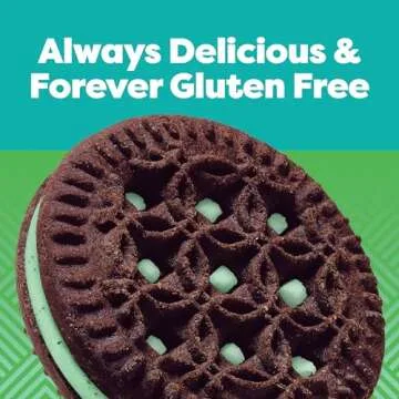 Glutino Mint Flavored Gluten Free Sandwich Cookies 10.5 oz