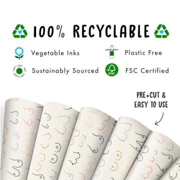 Eco-Friendly Bridal Shower Wrap with Unique Designs