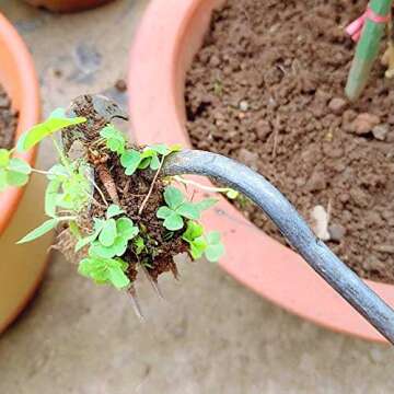 New Weeding Artifact Uprooting Weeding Tool, Upgrade Garden Weed Pulling Tool, Manganese Steel Forged Weed Puller 4 Teeth Dual Purpose Weeder with Handle for Garden Yard Farm (C-20 Inch Iron Handle)