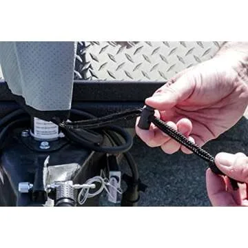 Camco EAZ-Lift Electric Tongue Jack Cover with 3 Layers