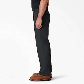 Dickies Men's Original 874 Work Pant - Classic Comfort & Durability in Black, 31W x 34L