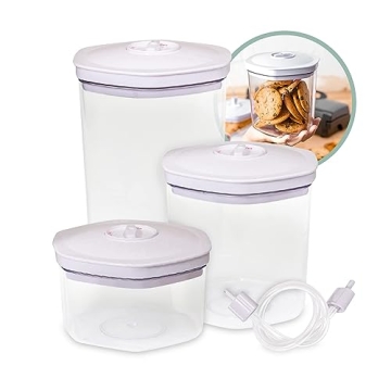 Avid Armor Vacuum Food Container Set for Fresh Food