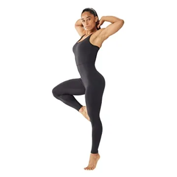 Stylish LOVESOFT Women's Sleeveless Bodysuit for Active Life