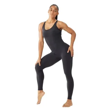 Stylish LOVESOFT Women's Sleeveless Bodysuit for Active Life